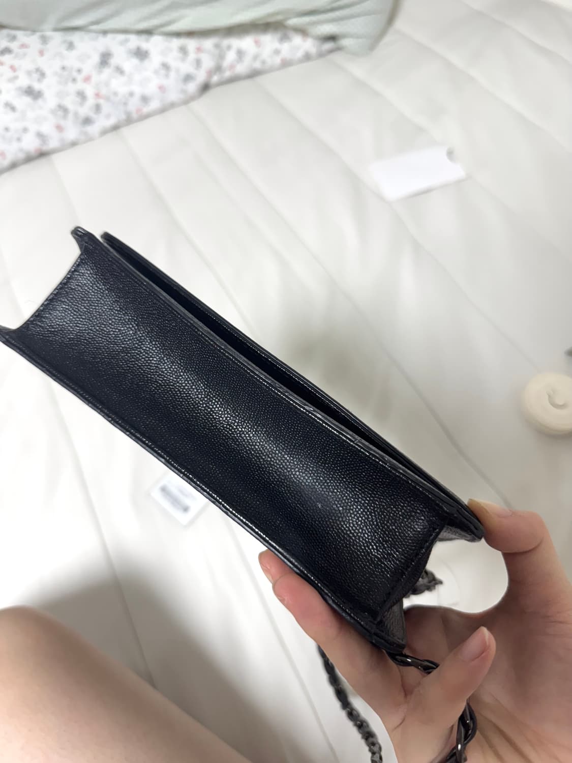 루이까또즈 소가죽 체인 크로스백 상품이미지3