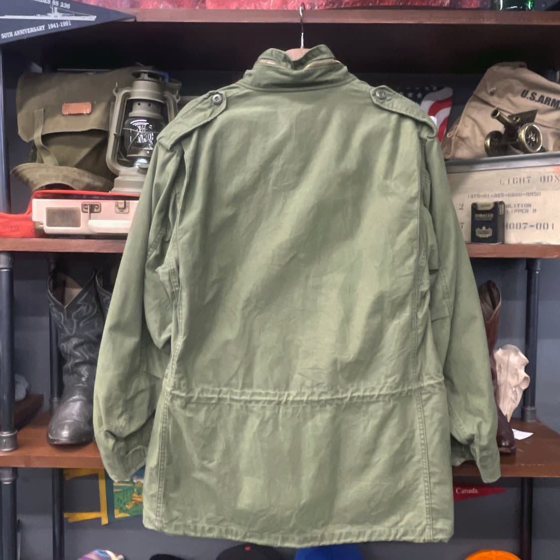 70s 알파인더스트리 M-65 필드자켓 오리지널 밀리터리 야상 N353 상품이미지2