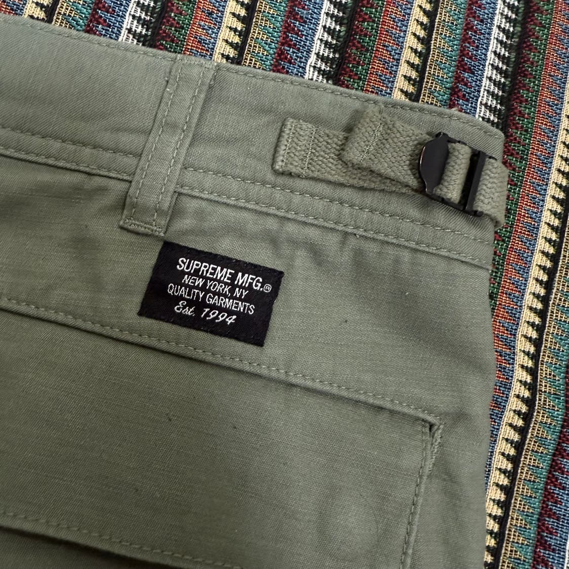 슈프림 카고팬츠 23ss 올리브 상품이미지3