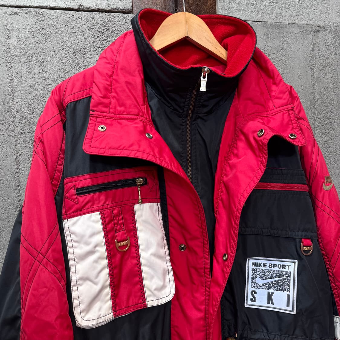 90s 올드 나이키 스키 점퍼 (XL)   상품이미지4