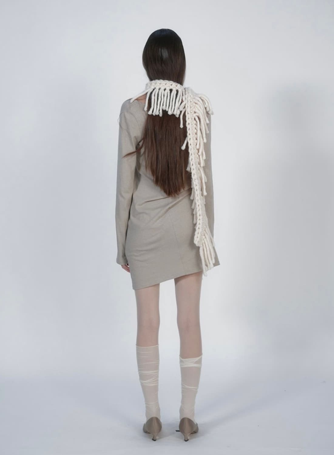 낫띵에브리띵 HANDMADE FRINGE SCARF 상품이미지2