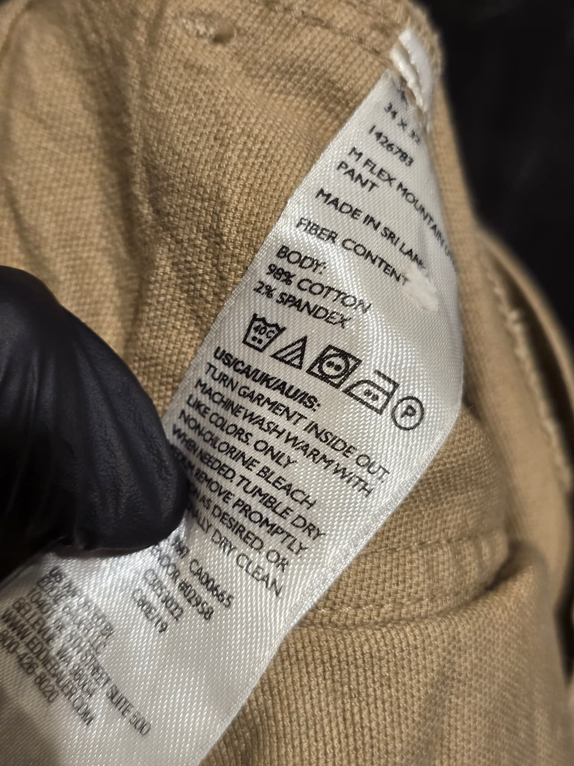 Eddie Bauer M FLEX MOUNTAIN PANT 상품이미지5
