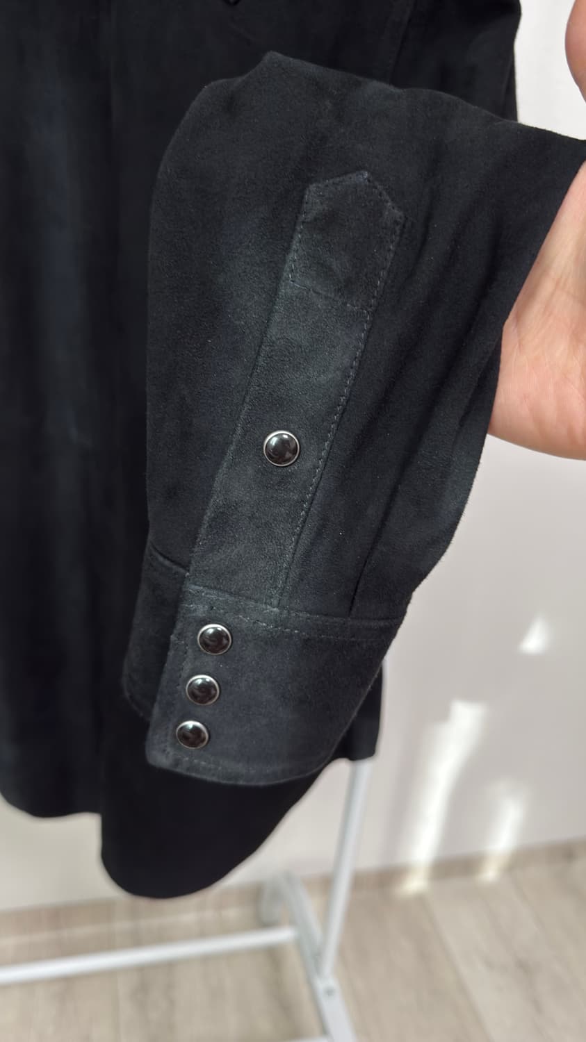 Rrl 더블알엘 웨스턴 스웨이드레더셔츠 상품이미지4