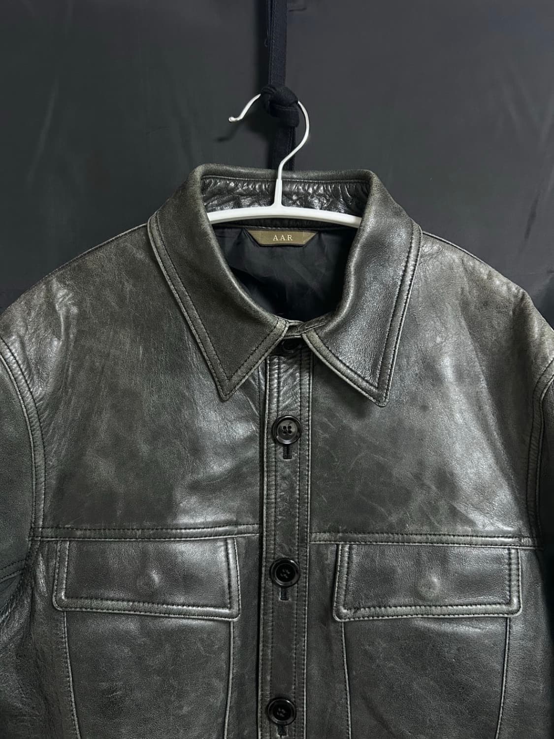 요지 야마모토 램스킨 셔츠자켓 상품이미지2