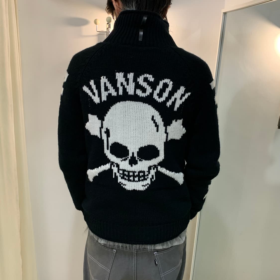 밴슨 레더 (Vanson Leathers) 코위찬 그레이 상품이미지2