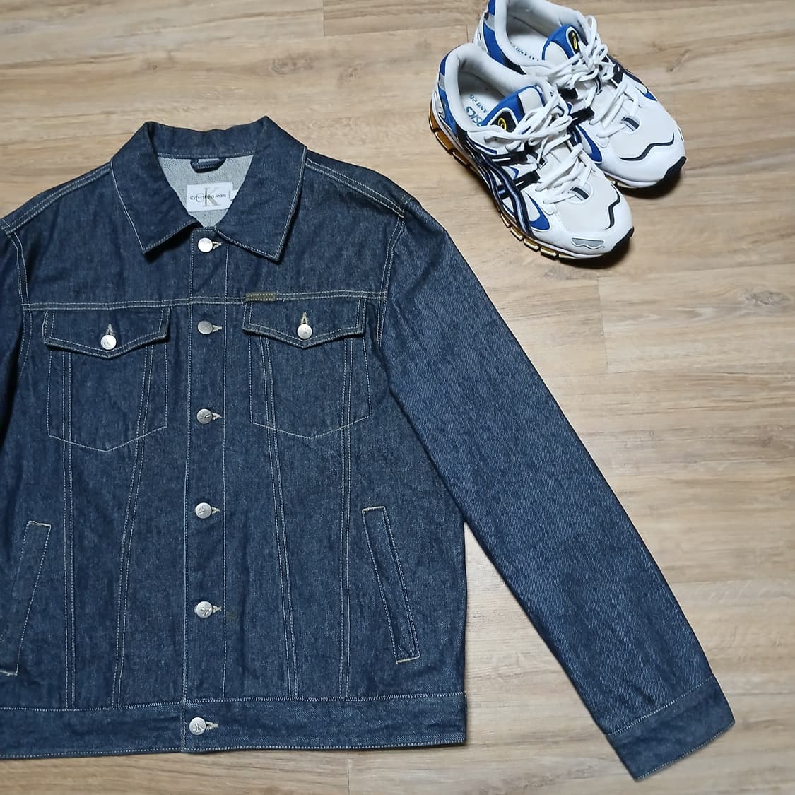 ck 캘빈클라인 데님 자켓 청자켓 상품이미지3