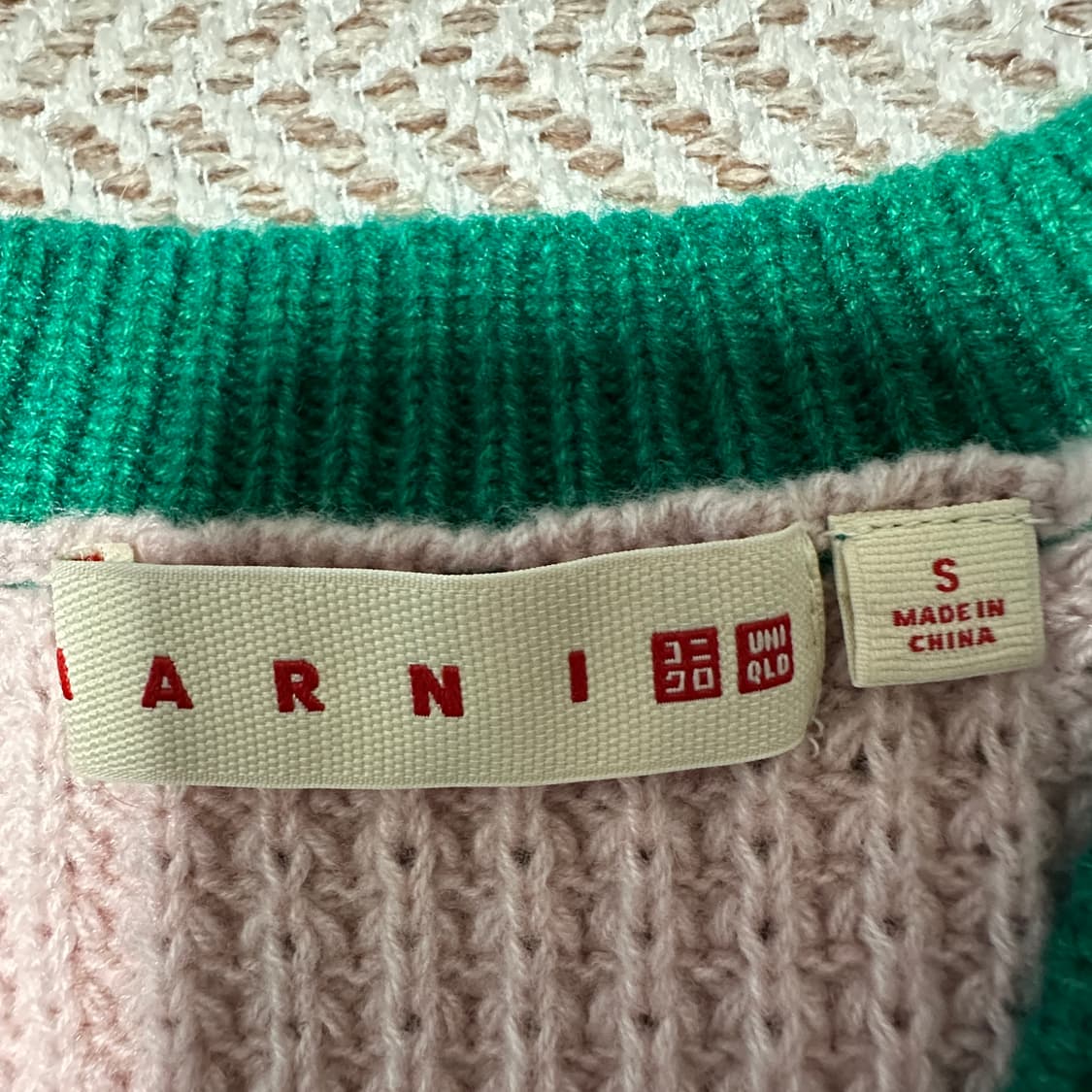 UNIQLO X MARNI knit vest 상품이미지3