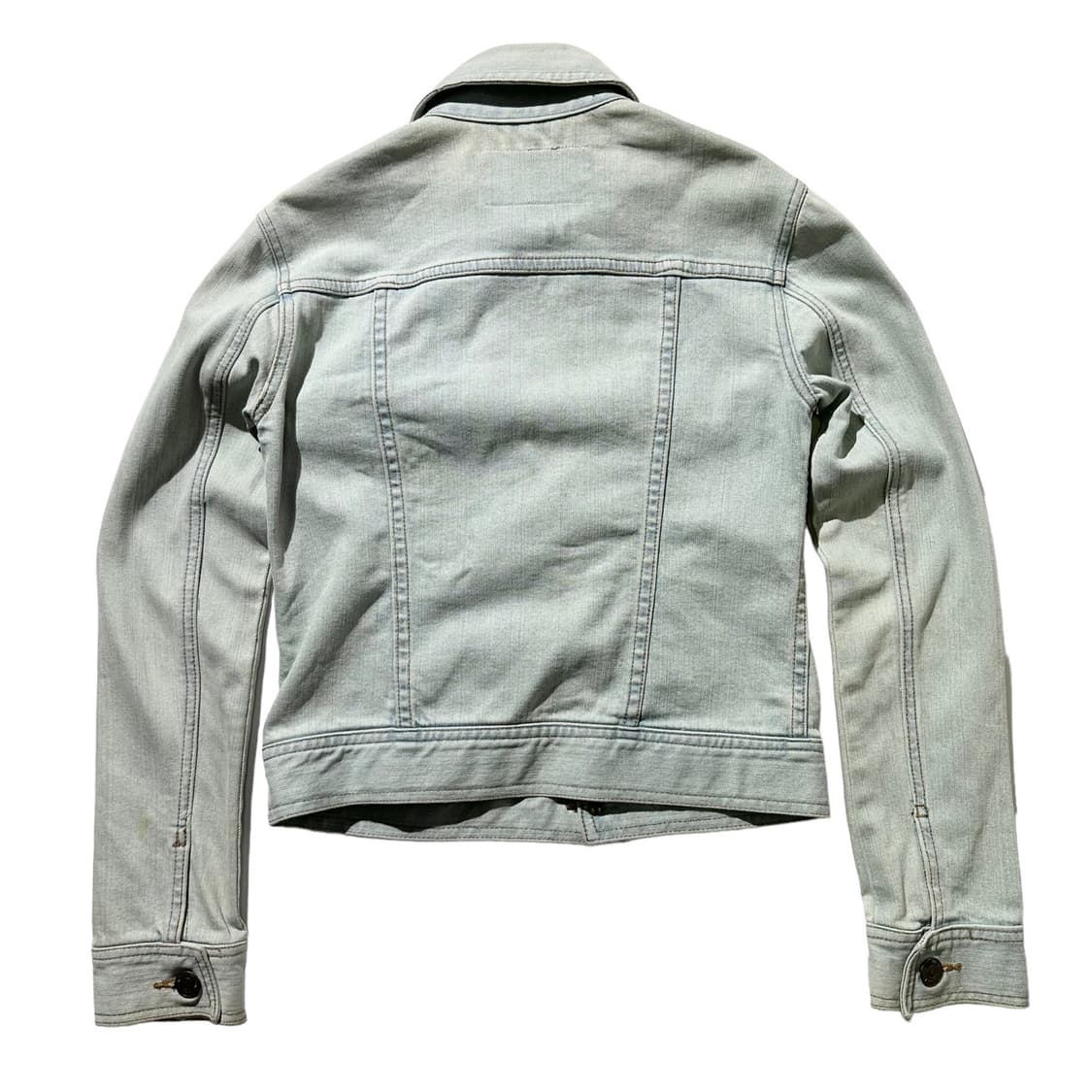 아비렉스 데님 싱글 집업 자켓 상품이미지2