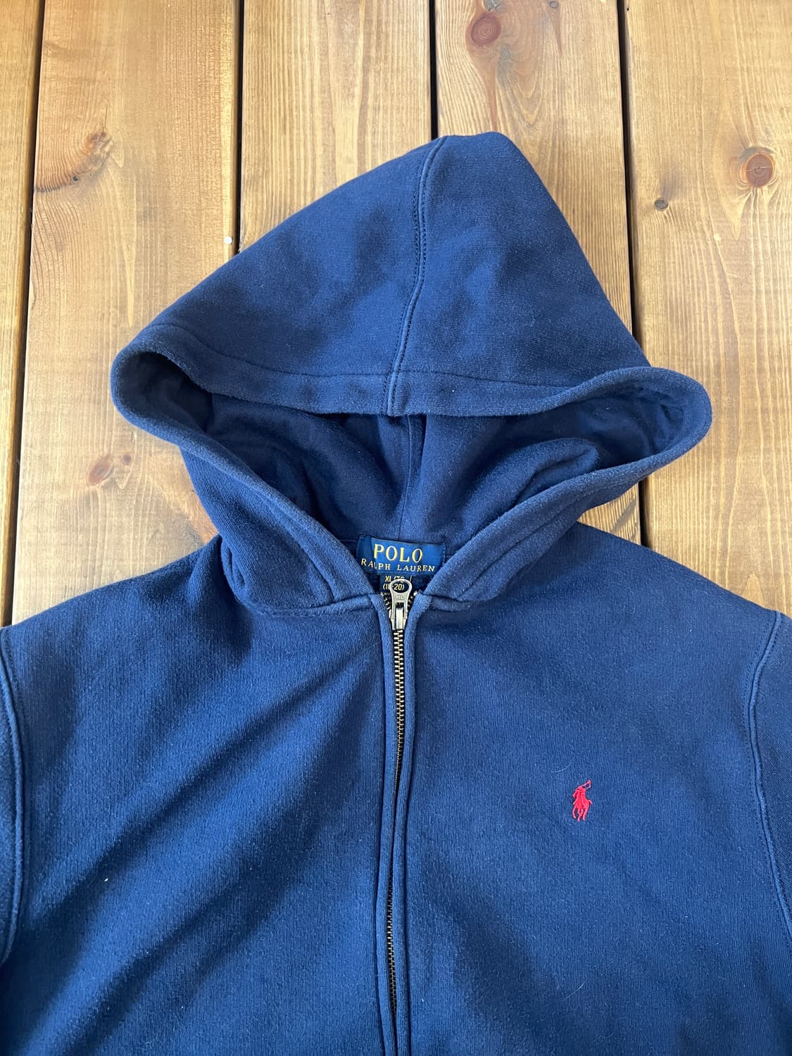 폴로 네이비 후드집업  상품이미지8