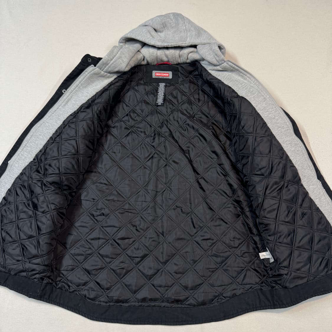 M) Craftsman 크래프트맨 USA 워크웨어 후드 레이어드 자켓 상품이미지4