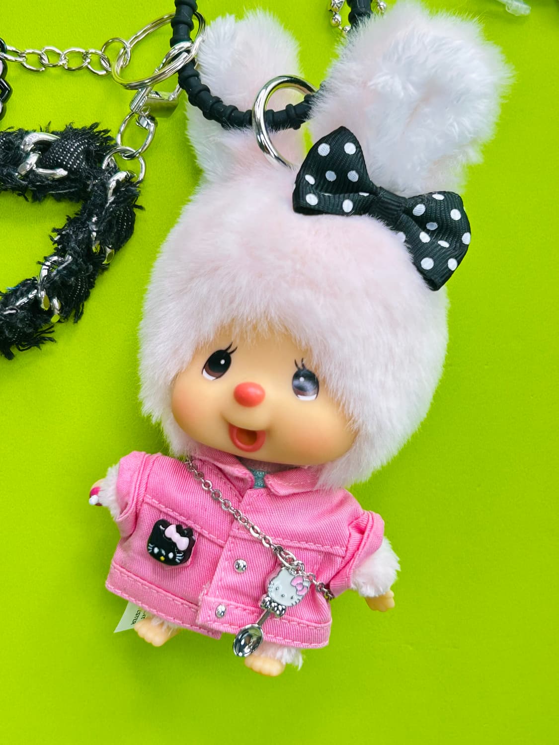 (82) ✨🐰🎀정품치무탄 빅헤드 커스텀키링 +Hello Kitty  상품이미지2