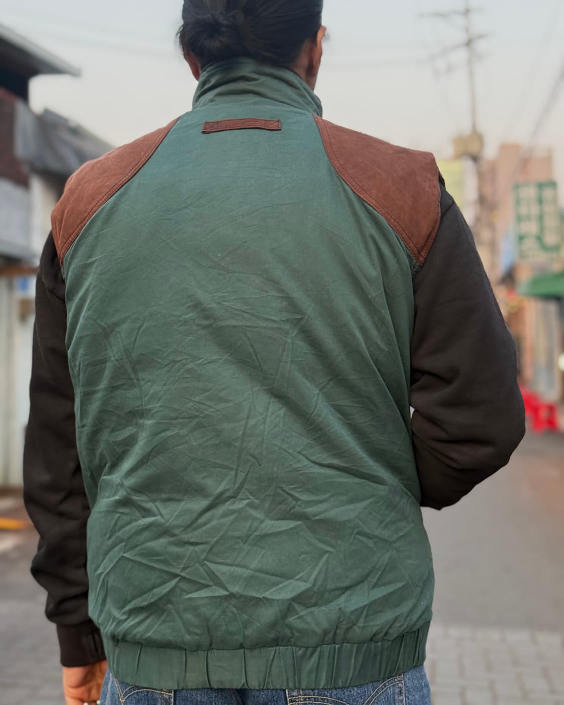 80-90‘s 에디바우어 구스다운 아웃도어 베스트 L 상품이미지9