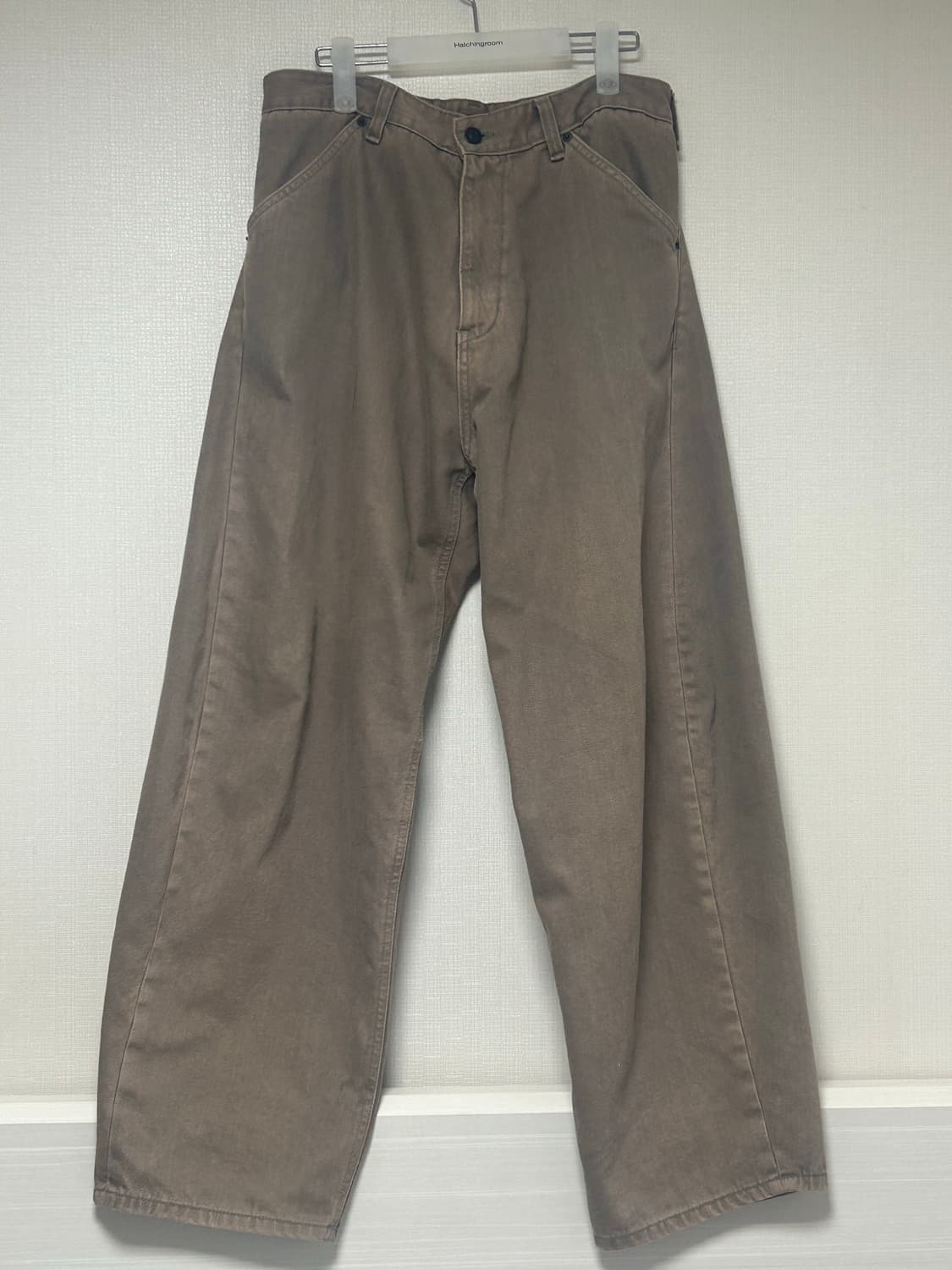 해칭룸 Curve jeans washed Beige 상품이미지3