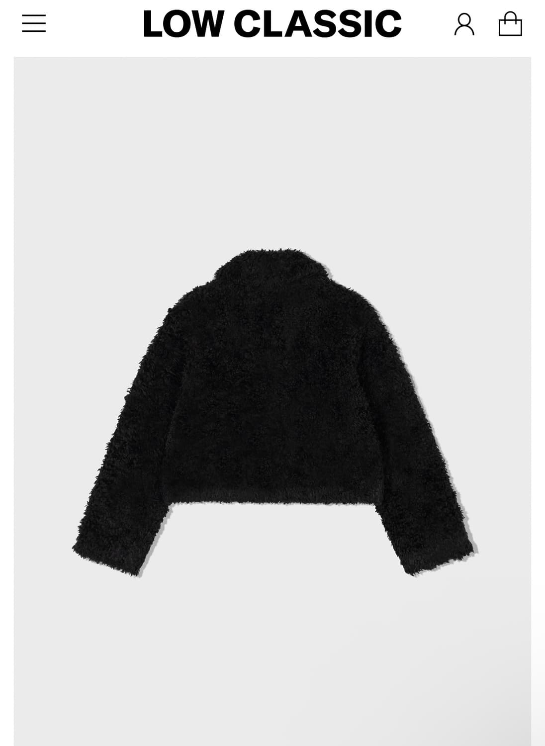 로우클래식 플러피 퍼 자켓 M 상품이미지4