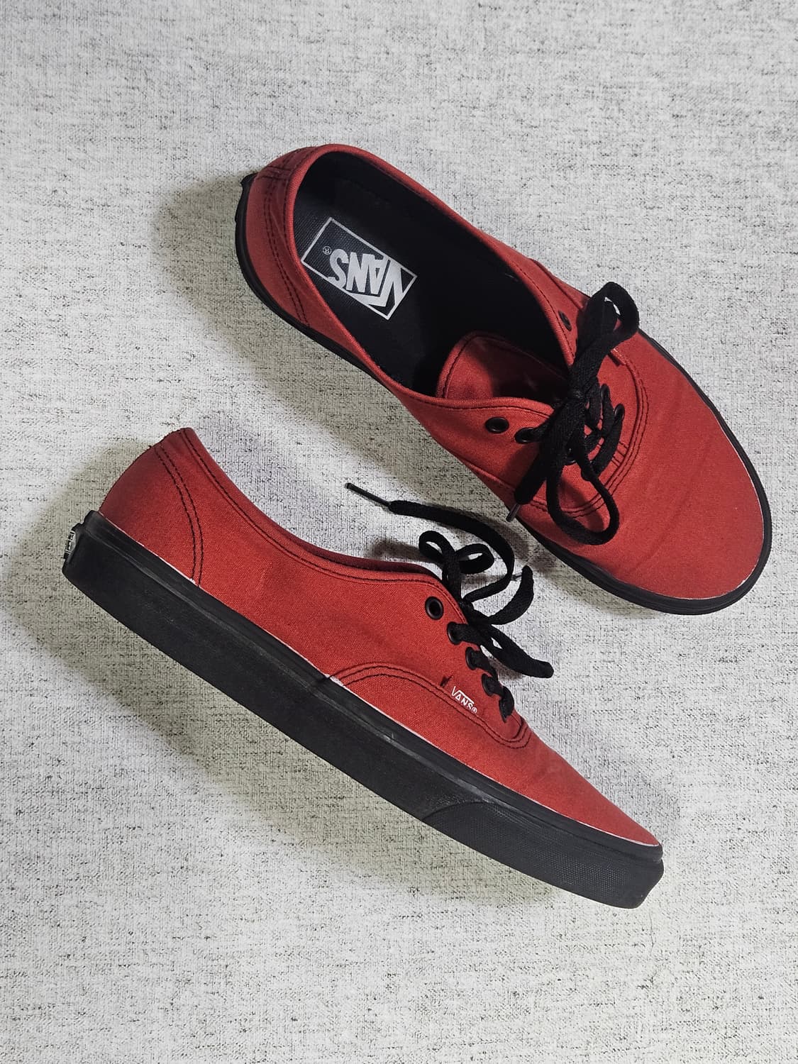 반스 어센틱 레드 블랙 상품이미지1