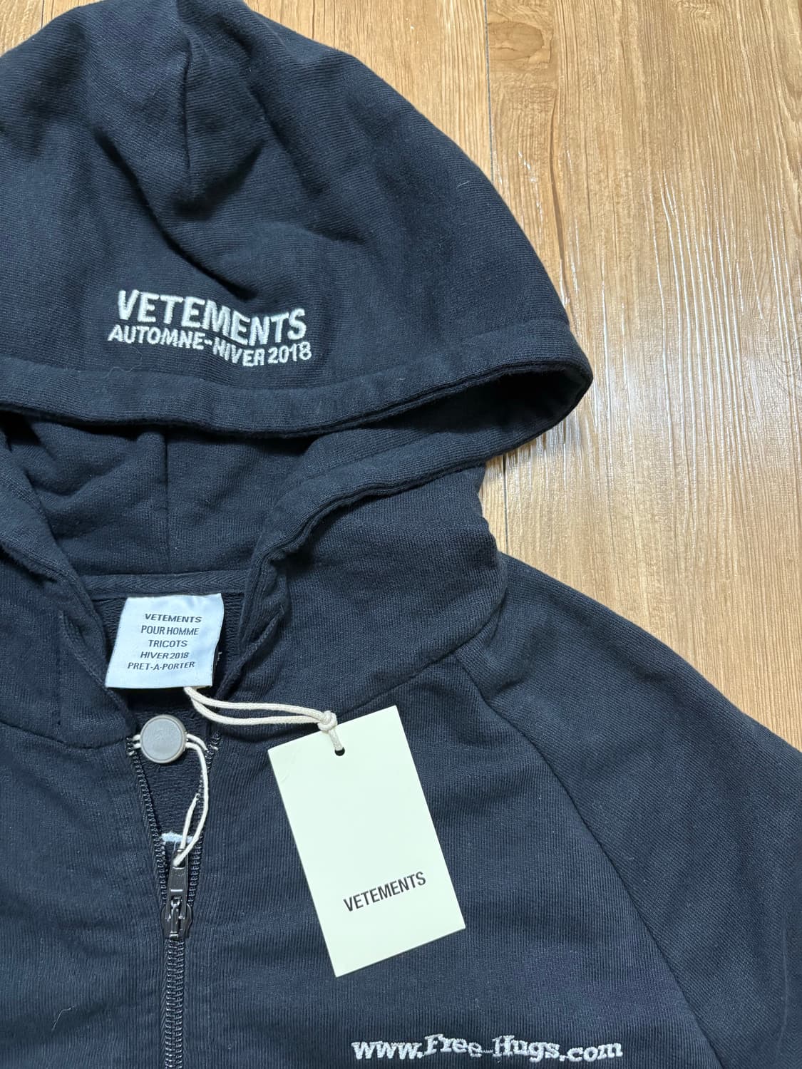 베트멍 프리허그 후드집업 새상품 상품이미지4