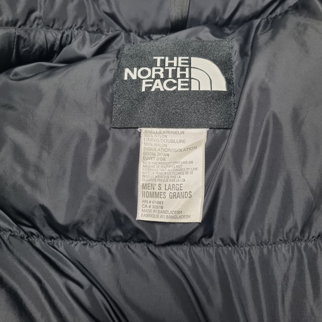 90S 노스페이스 눕시 패딩 블랙 - L 상품이미지8