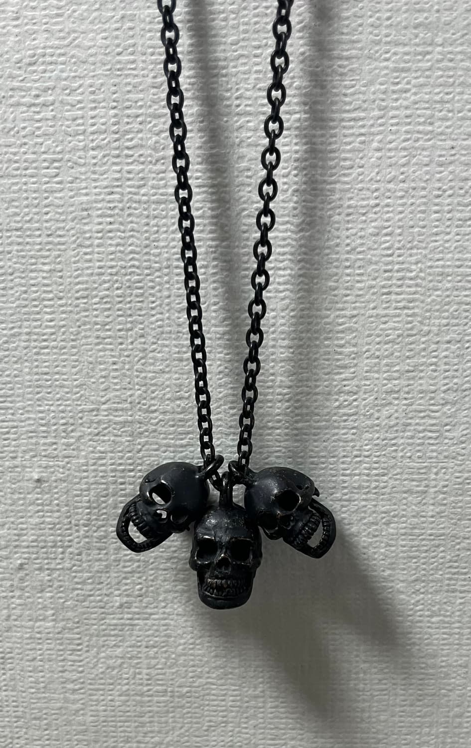 넘버나인 2006SS 스컬 목걸이 상품이미지1