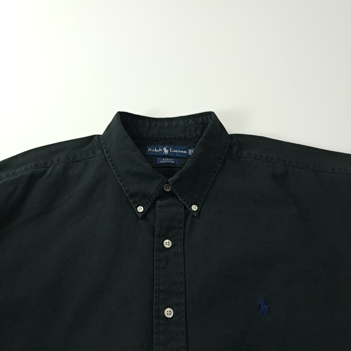 CJ348 2XL 폴로 블레이크핏 90s 페이디드블랙 셔츠 남방 상품이미지2