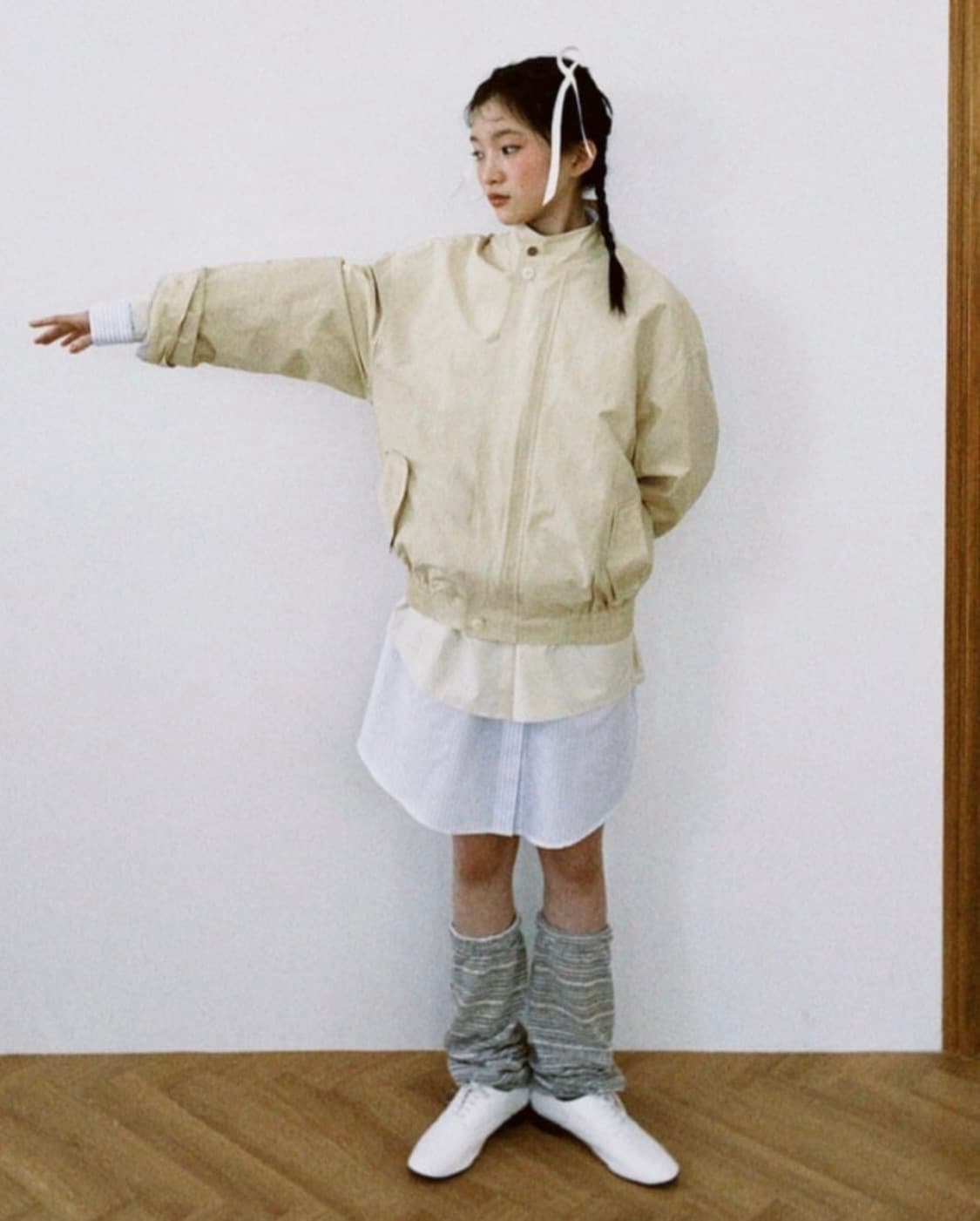 샵페어리 unbalance shirt ops 상품이미지3