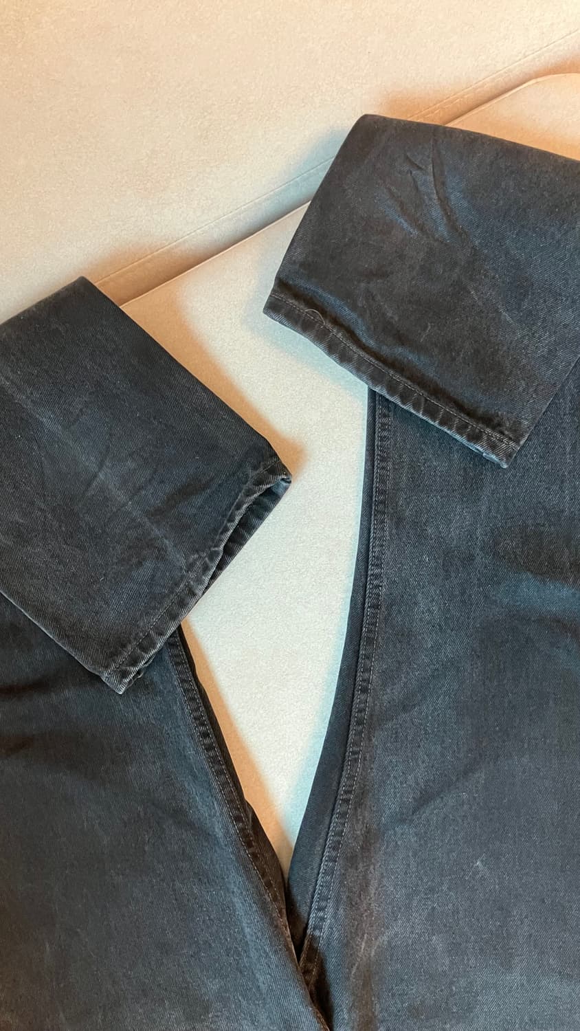 90s Levi’s 505 black jeans 상품이미지4