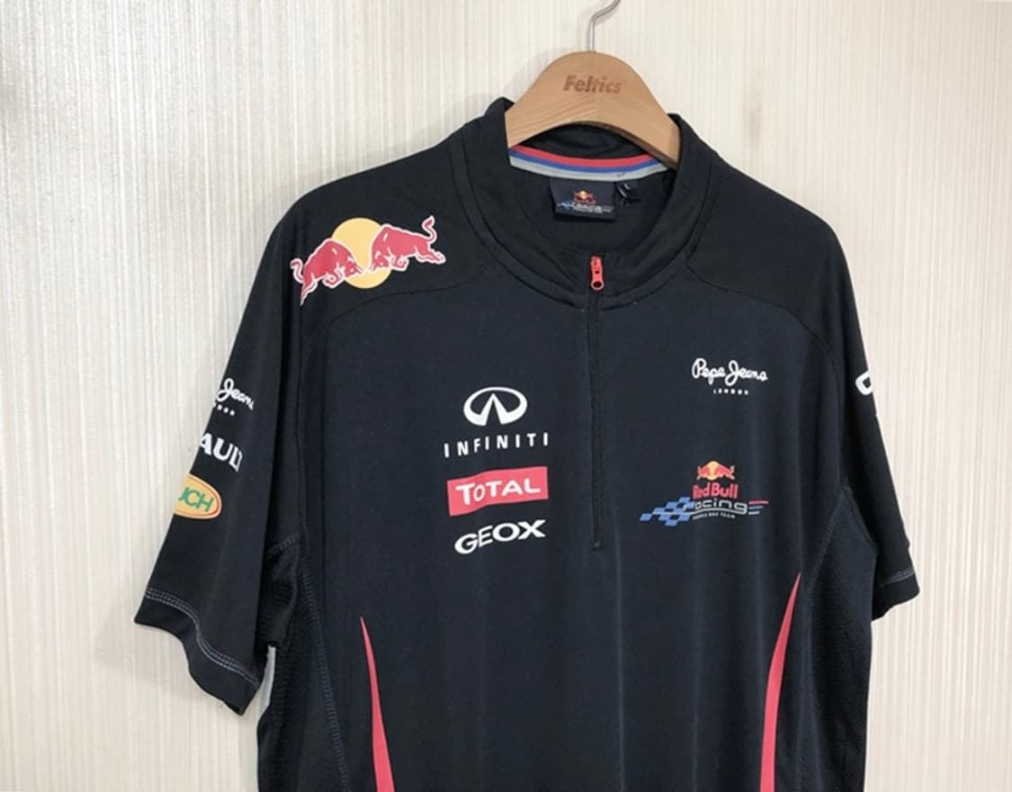 페페진스 레드불(REDBULL) 하프집업 레이싱져지 L(해외) 상품이미지6