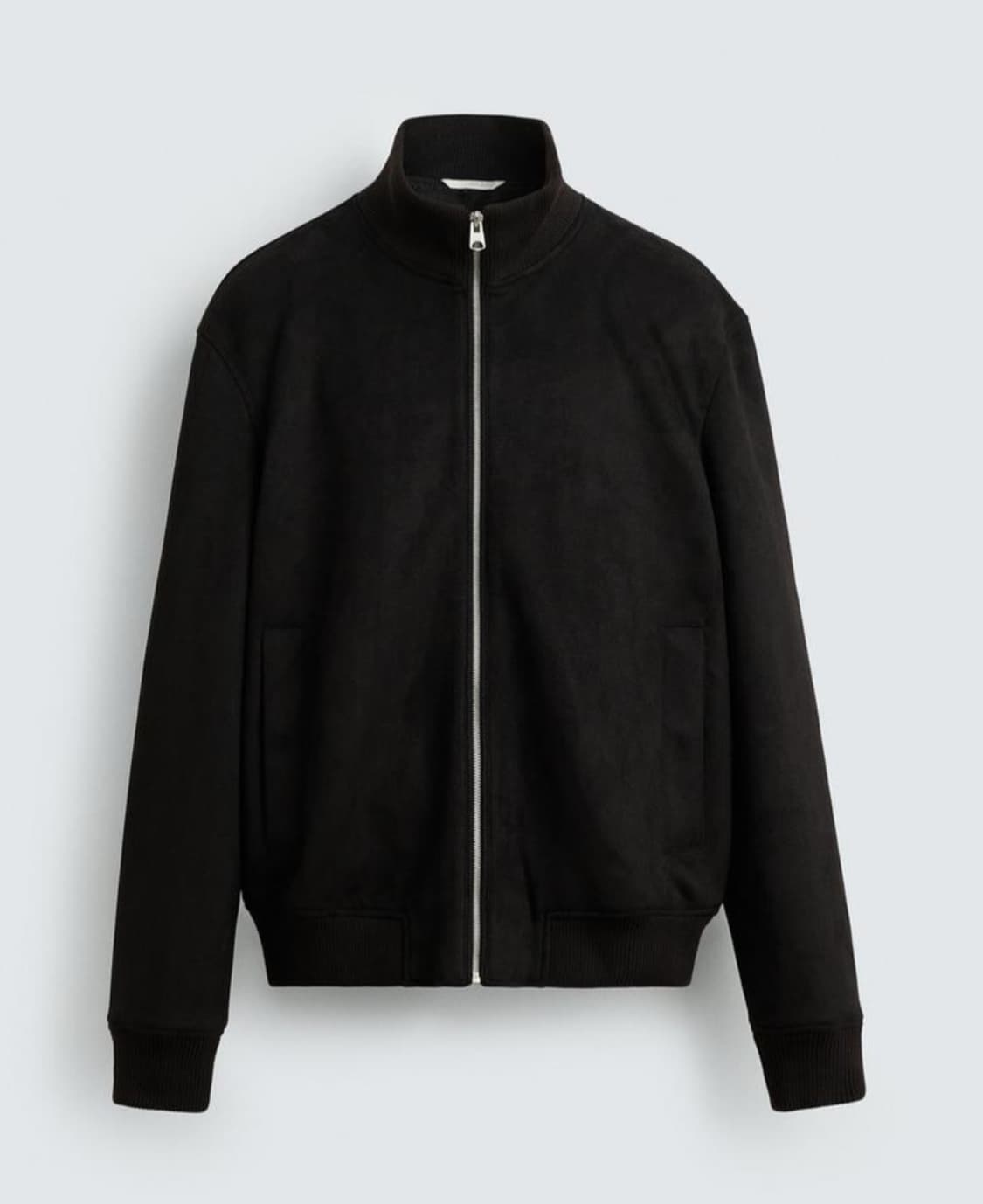 자라 레귤러 핏 페이크 스웨이드 효과 점퍼 팔아요 상품이미지1