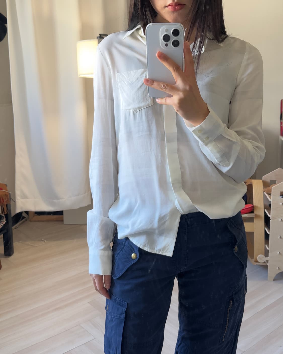 [Mila Owen] rayon stripe shirt 상품이미지9