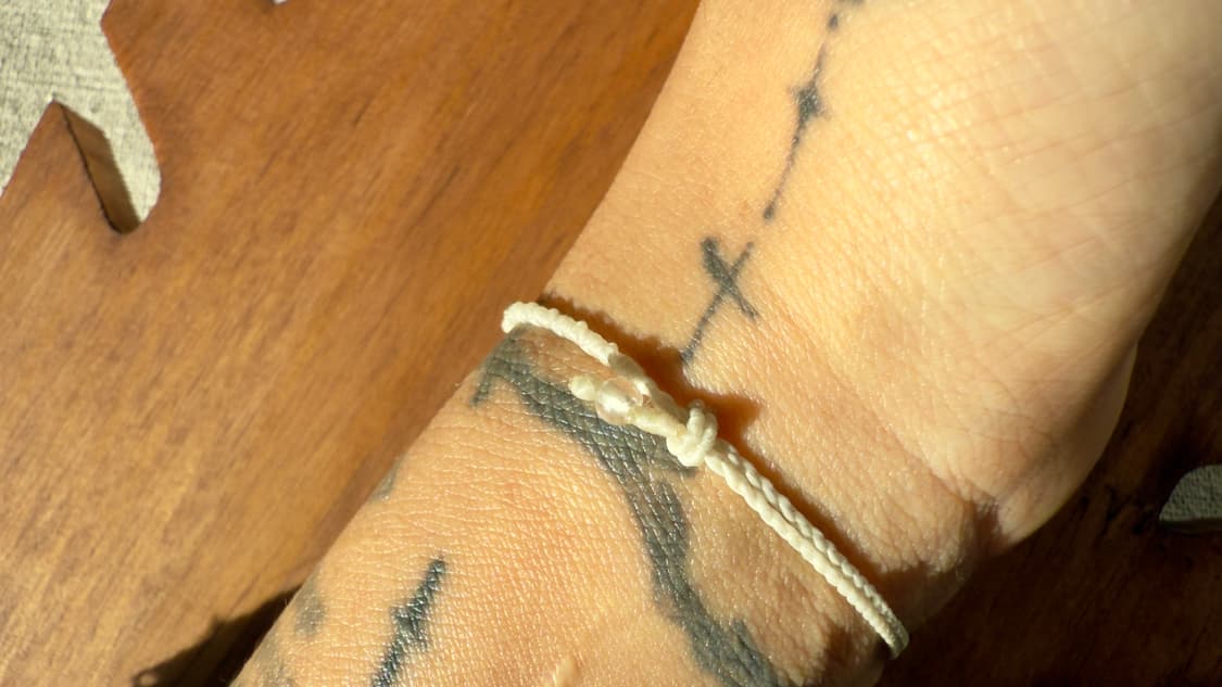 미니 크리소콜라 보헤미안 마크라메 원석 팔찌 상품이미지6