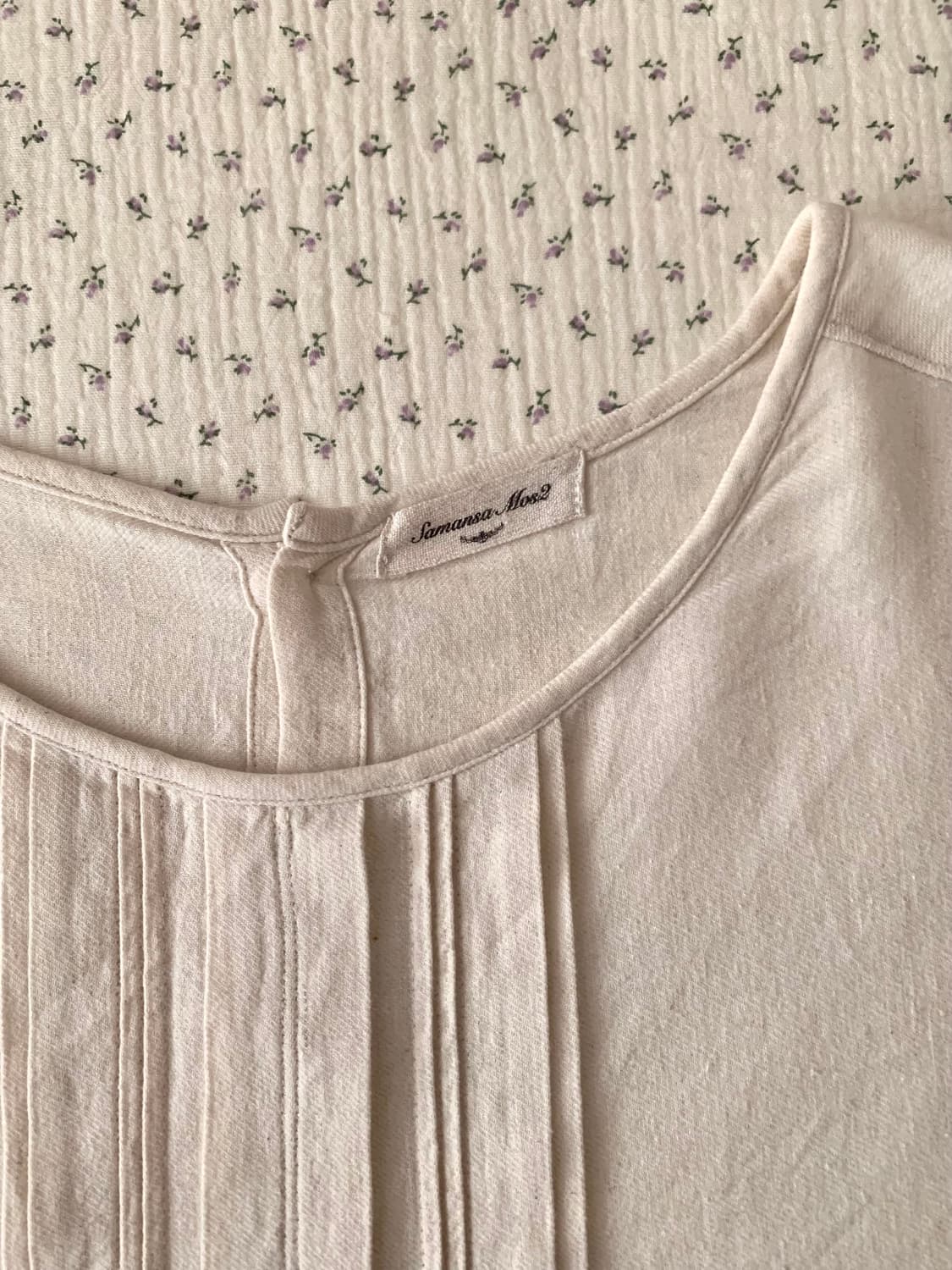 SM2 스트라이프 린넨 블라우스 상품이미지2