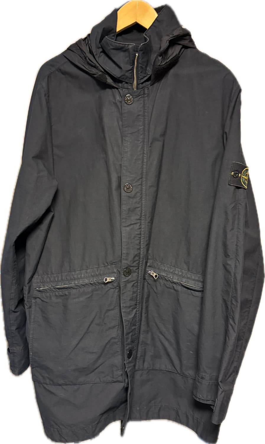 스톤아일랜드 야상파카 자켓 다크네이비 XL 상품이미지1