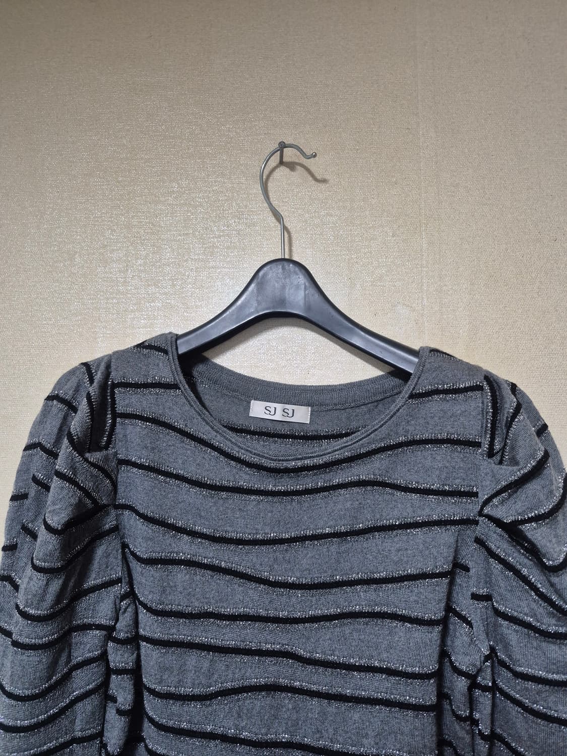 Sjsj 어깨셔링 펄사 니트 상품이미지2