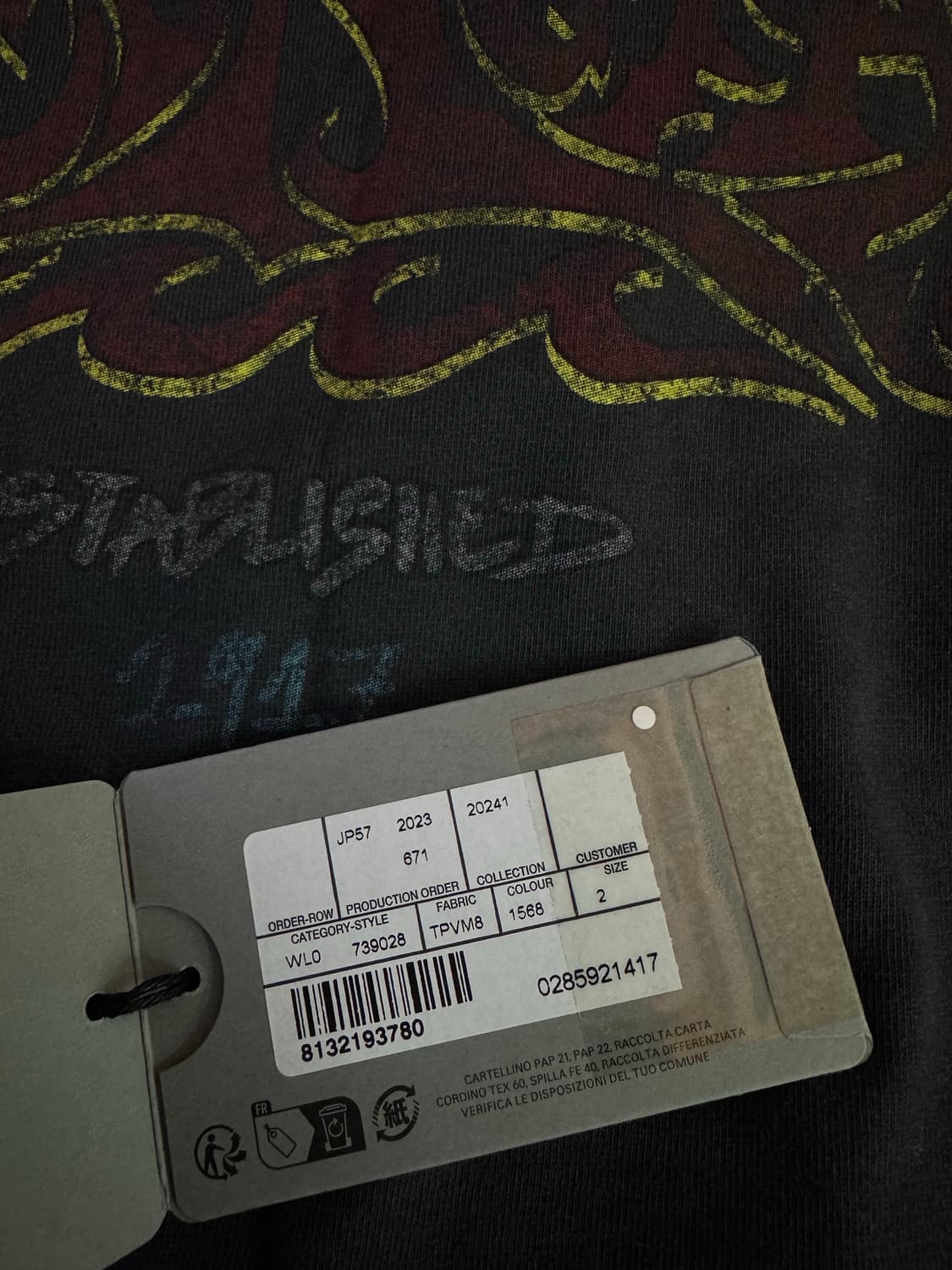 발렌시아가 오프쇼어 티셔츠 2사이즈 상품이미지7