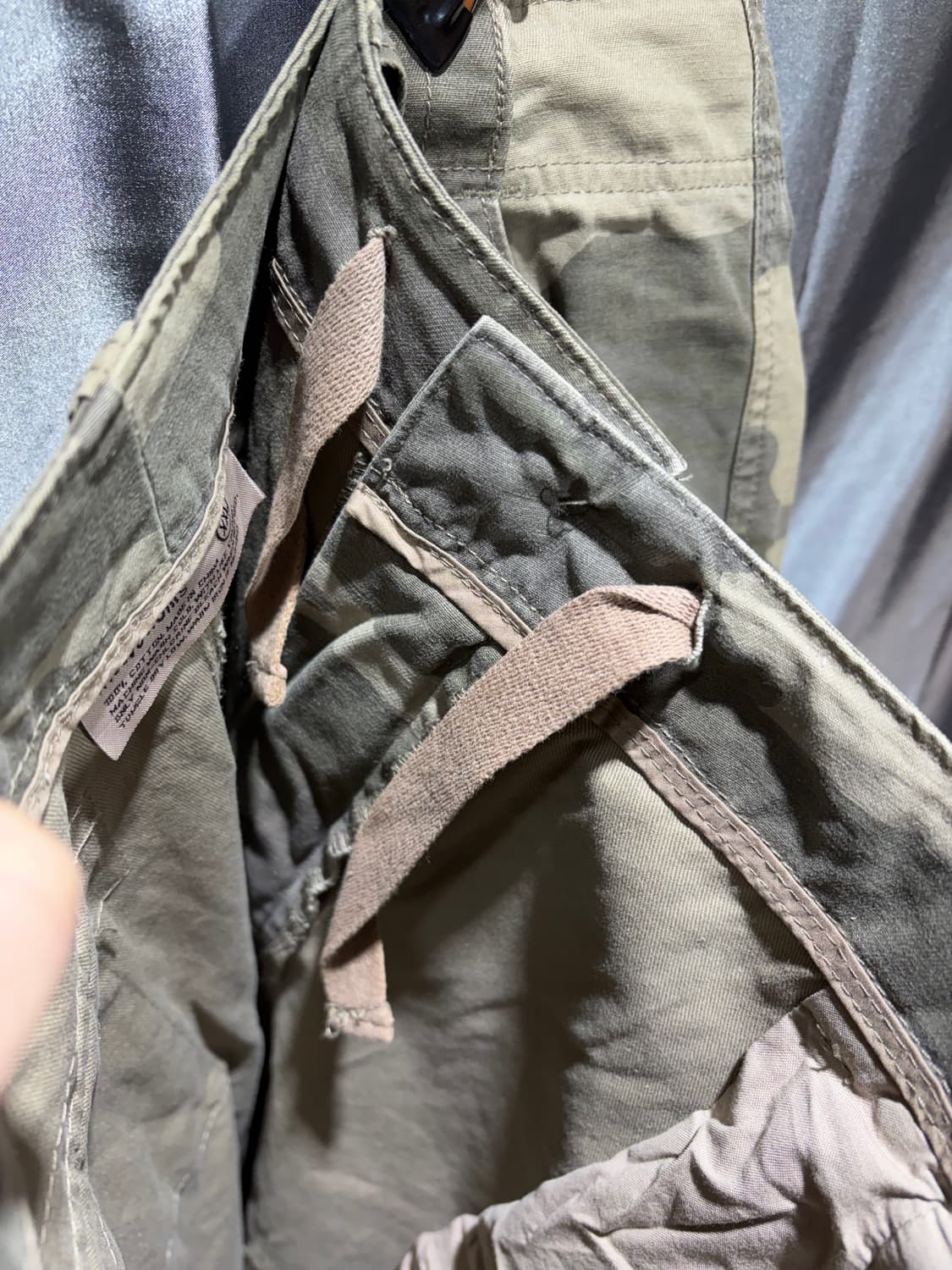 38in 카모플라주 4포켓 파라수트 카고팬츠 상품이미지6