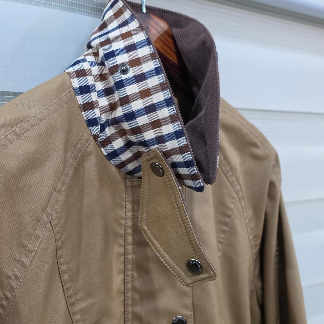 아쿠아스큐텀 코듀로이 카라 헌팅자켓- 우먼프리 상품이미지3