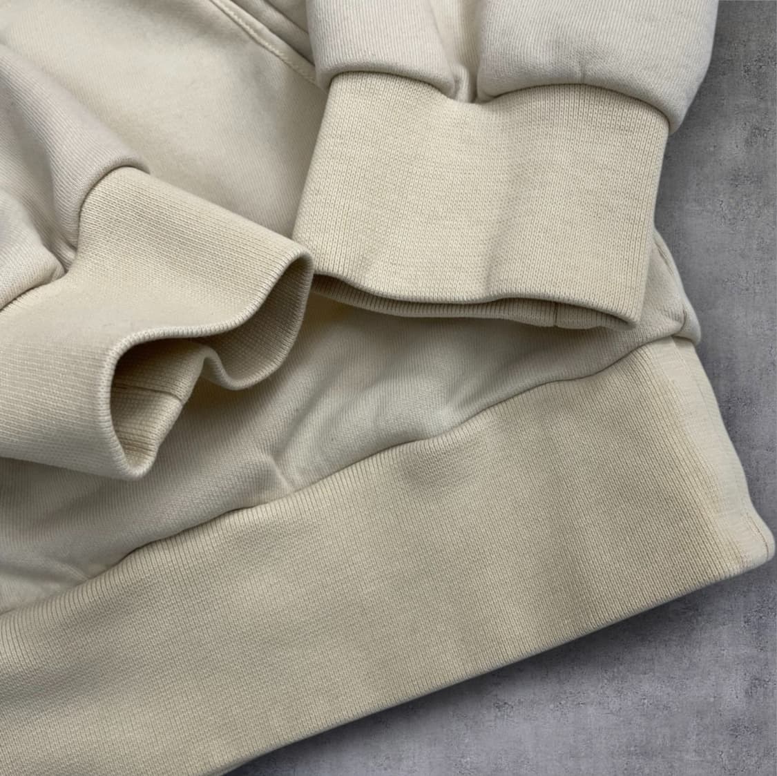 판가이아 PANGAIA 크림 365 오가닉 코튼 후드티 XS 상품이미지4