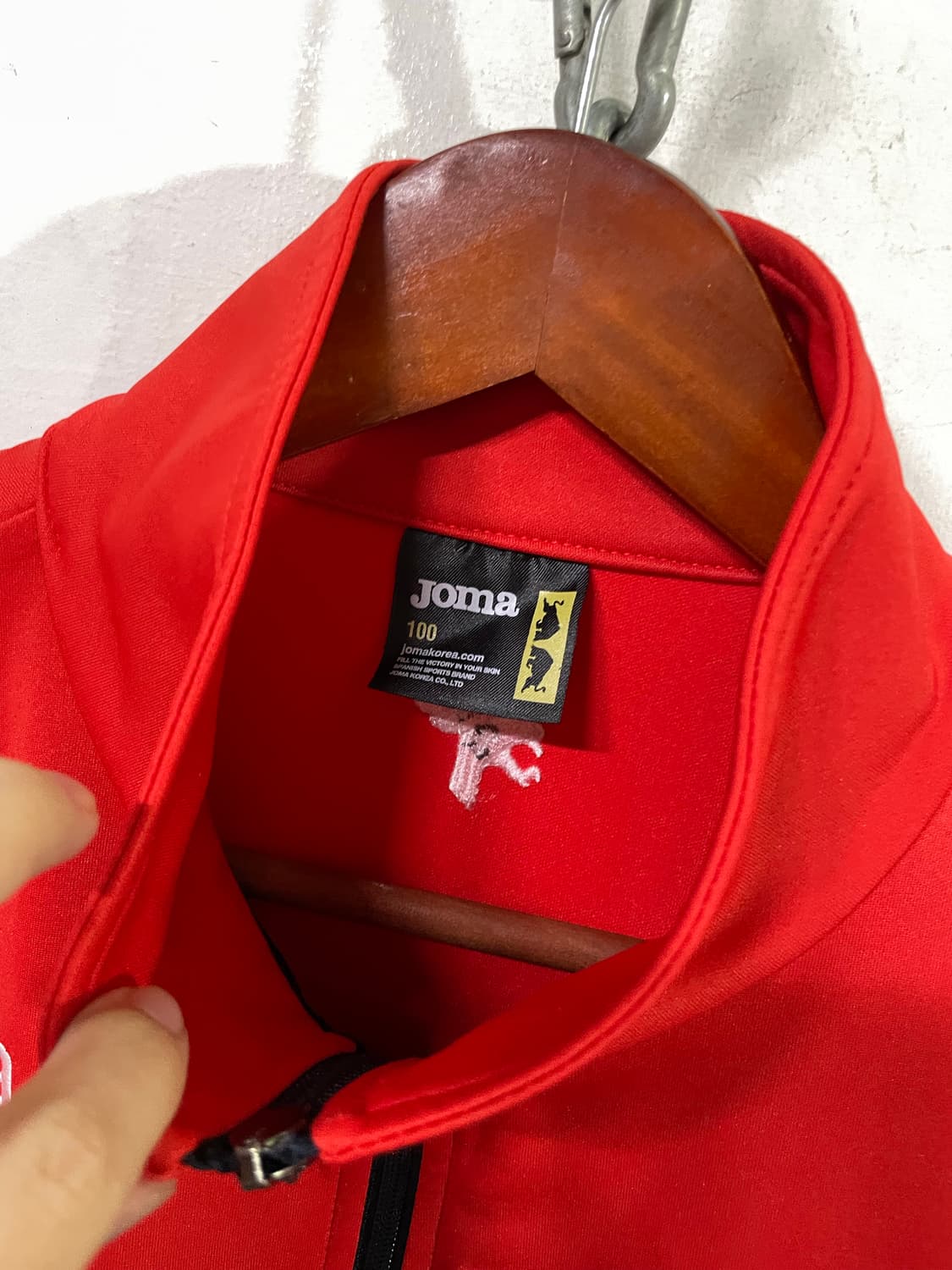 강원FC 유니폼 져지 트랙탑 자켓 100 사이즈 2017 joma 상품이미지7