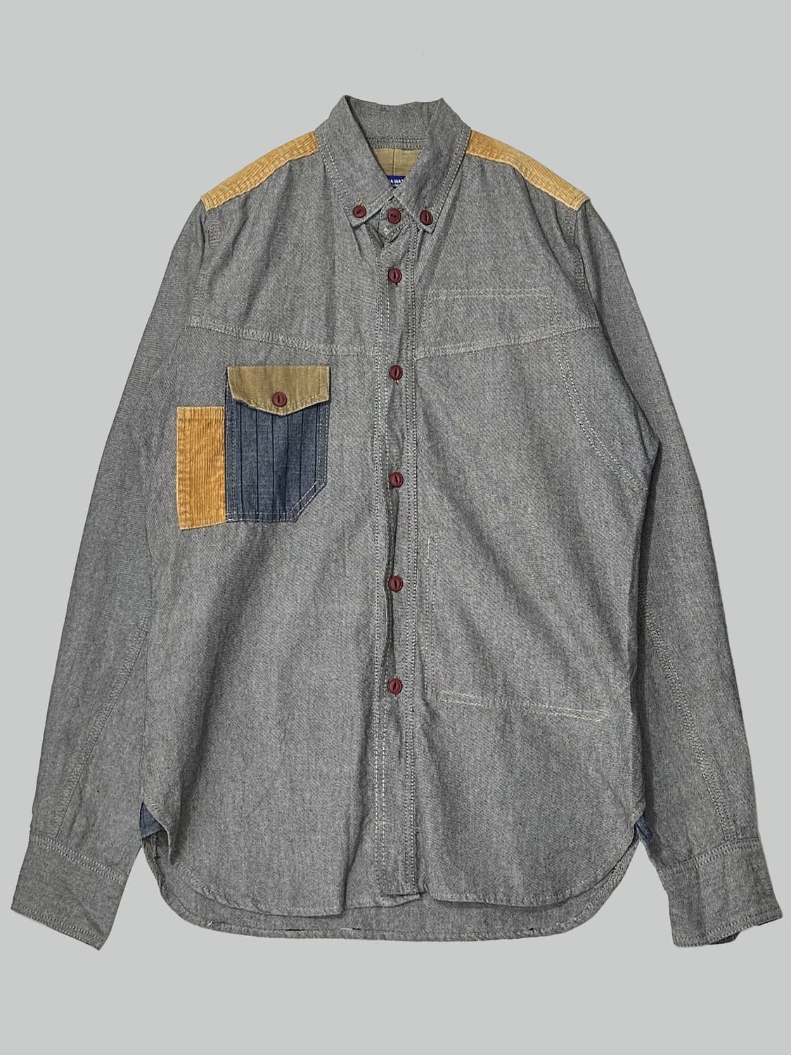 준야 와타나베 패치 셔츠 상품이미지1