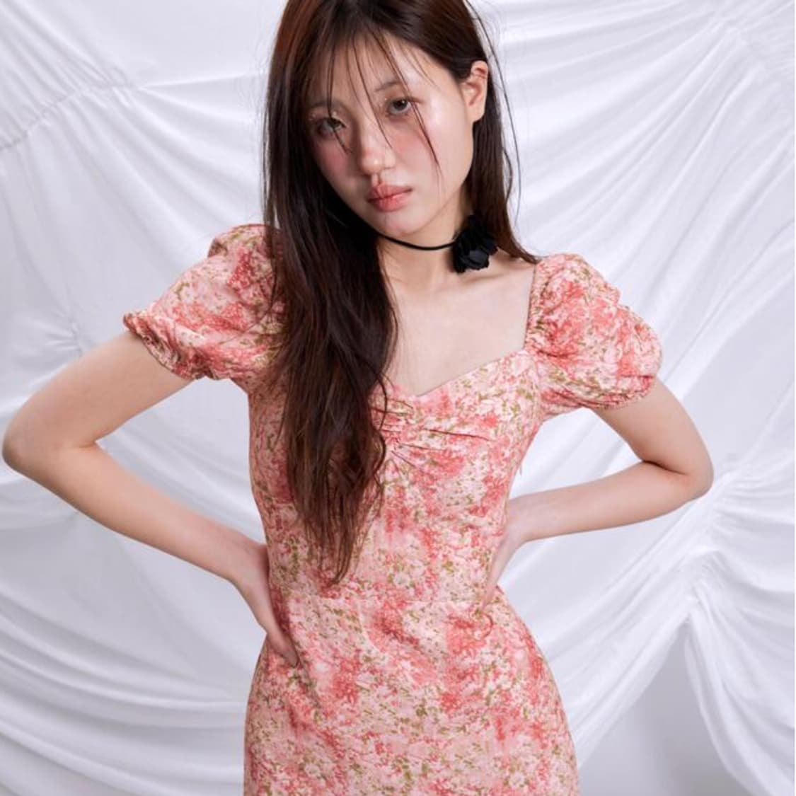 루루서울(LOULOUSEOUL) 마가렛 퍼프소매 원피스 55 상품이미지3
