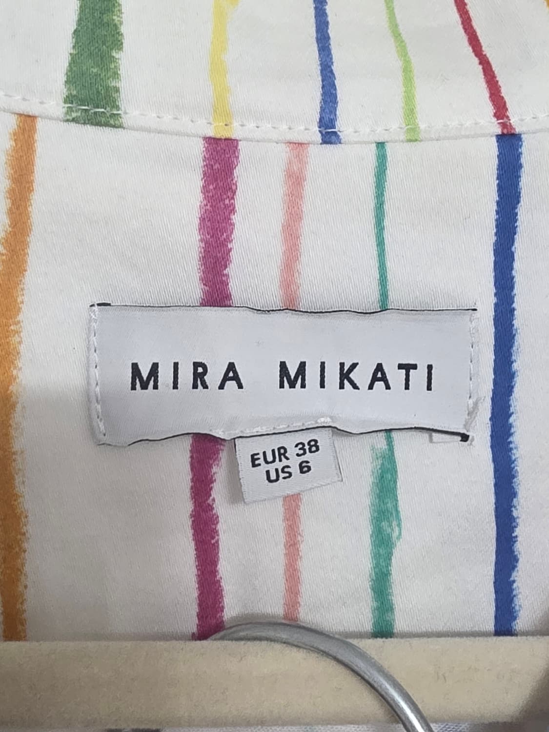 MIRA MIKATI 미라미카티 스트라이프 셔츠 스커트 세트 38 상품이미지6