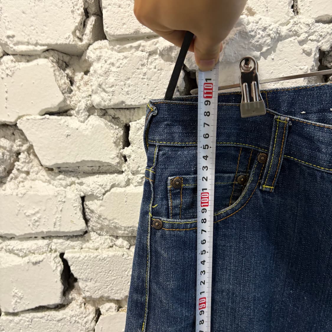 에비수 제팬 페인팅 로고 팬츠 상품이미지10