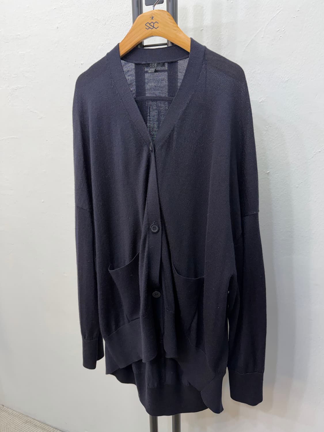 정품) COS 코스 여성 오버핏 가디건 M 상품이미지3