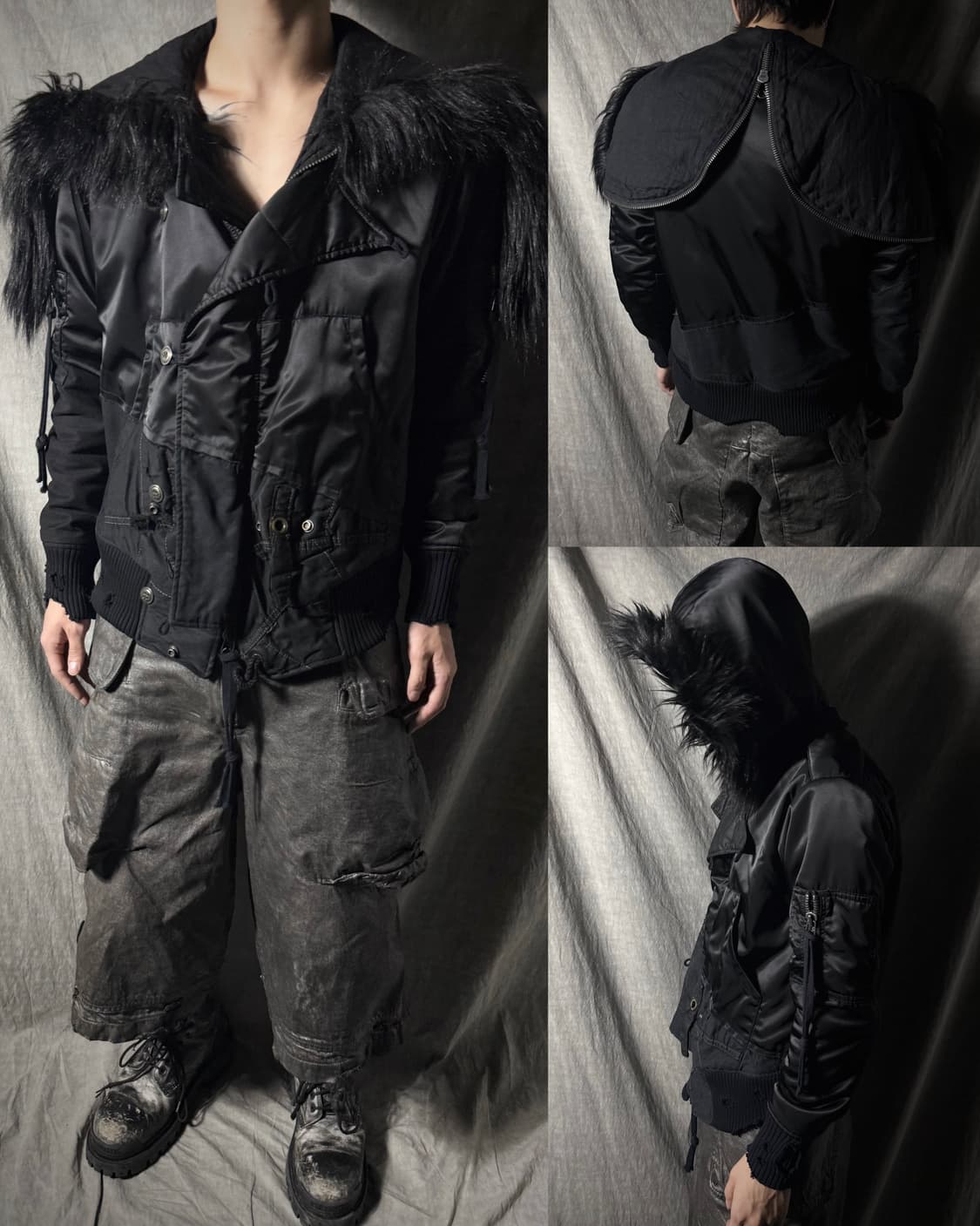 Greg Lauren Destroyed N-2B Flight Jacket 상품이미지2