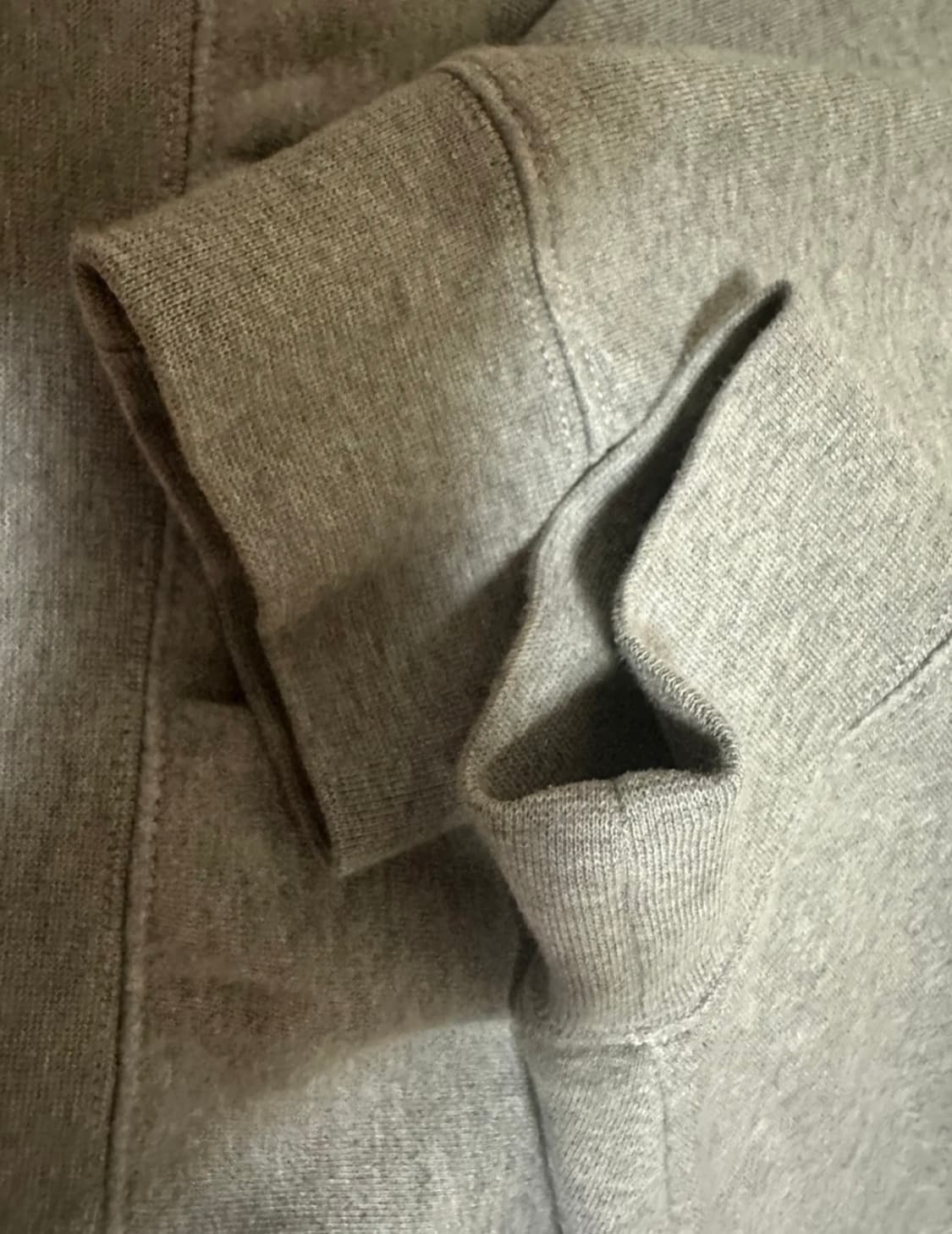 [XL] 에센셜 다크오트밀 후드티 상품이미지7