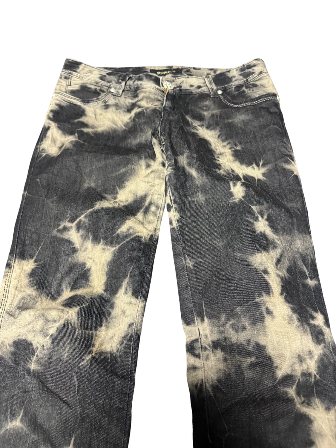 Tie die design skinny pants 상품이미지1
