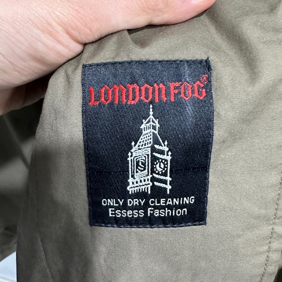 런던포그 벨티드 트렌치코트 상품이미지6