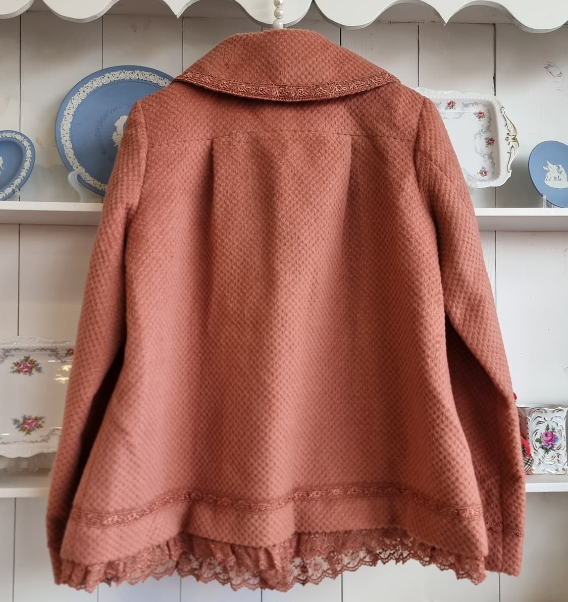 Axes Femme 리본 레이스  코트 상품이미지7