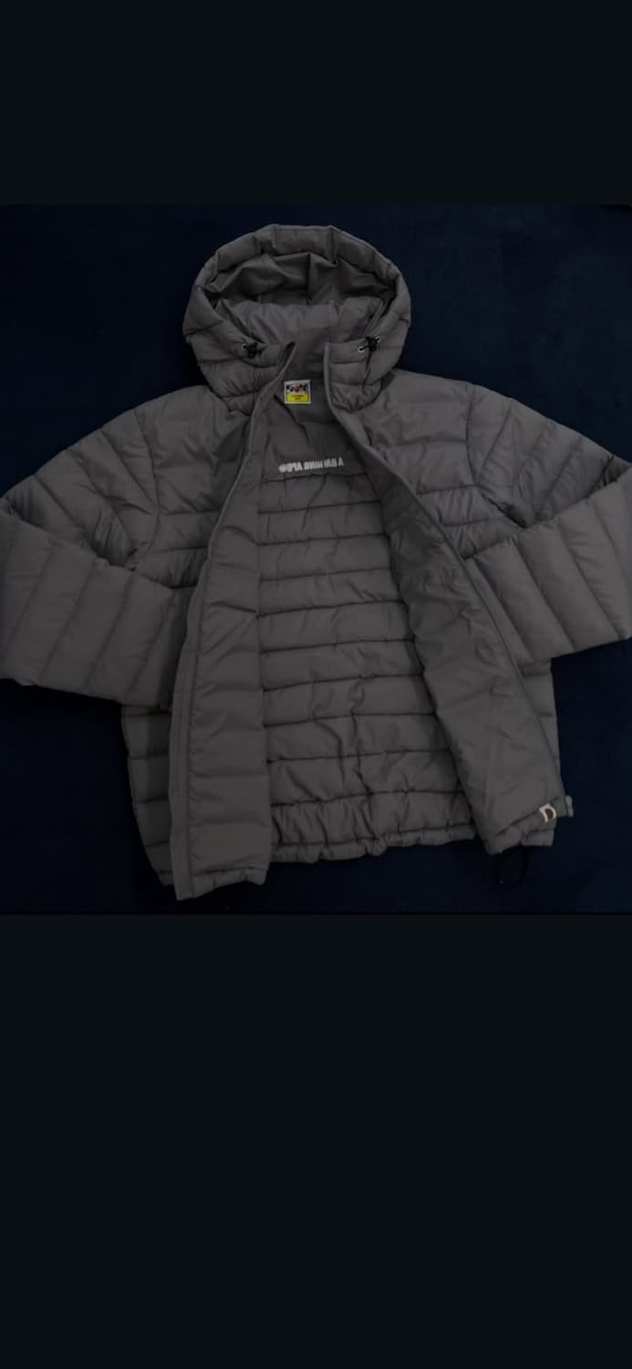 베이프 차콜 경량패딩 상품이미지2