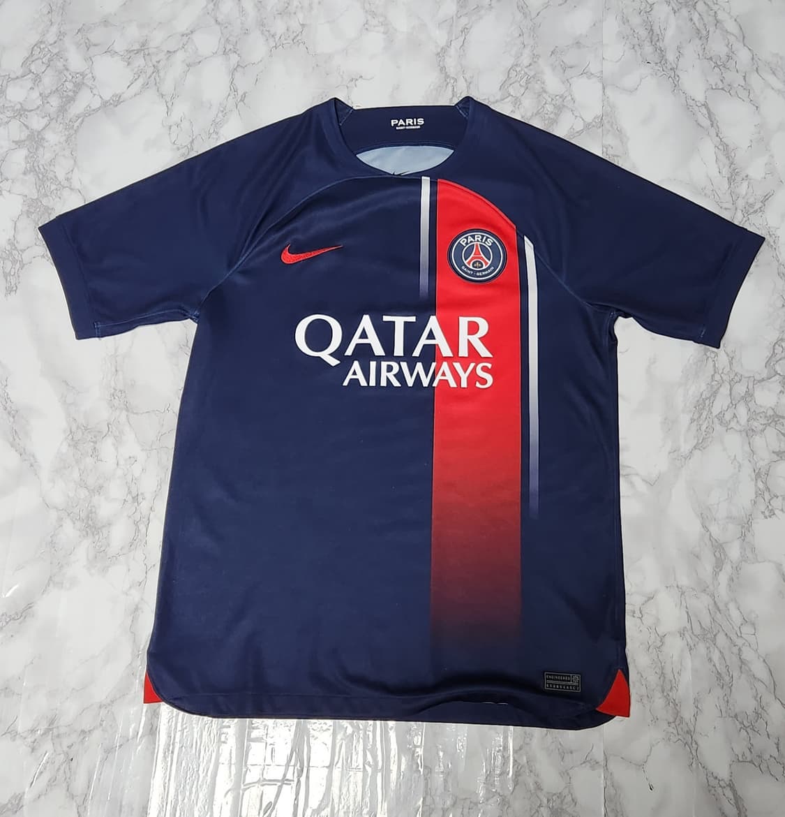 나이키 파리생제르망 홈 23-24 유니폼 반팔 노마킹 상품이미지1