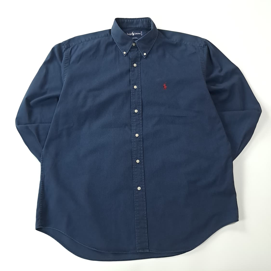 CK298 L 폴로 90s 미국판 블레어 다크네이비 셔츠 남방 상품이미지1